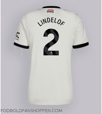 Manchester United Victor Lindelof #2 Tredjetrøje 2024-25 Kortærmet